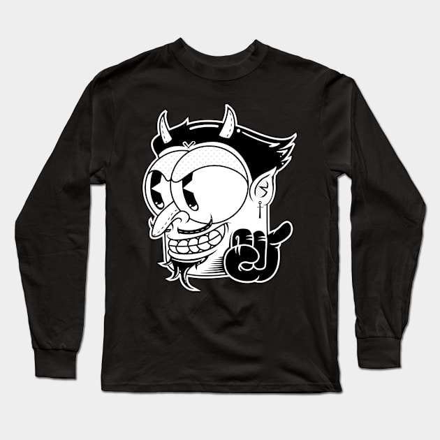 devil Long Sleeve T-Shirt by Mactivo